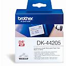 Brother oneindig etiket DK-44205, 62 mm x 30,48 m, Papier wit, verwijderbaar