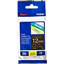 Brother Schriftbandkassette TZe-334, 12 mm breit, schwarz/gold
