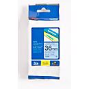 Brother Schriftbandkassette TZe-561, 36 mm, blau/schwarz