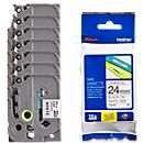Brother voordeelset 24 mm lint beletteringssystemen TZe-251, 6 + 1 GRATIS