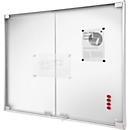 BST MEDIA DT vitrinekast, voor binnen, gehard veiligheidsglas, draaideur, displayformaat 21x DIN A4