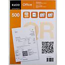 Bulletins de versement ELCO Classic QR, A4, 90 g/m², blanc, certifié FSC®, valable à partir du 01.07.2020, 500 feuilles