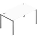 Bureau ARLON-OFFICE, l. 1400 x P 800 x H 730 mm, blanc