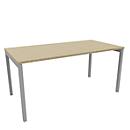 Bureau ARLON-OFFICE, L 1600 x P 800 x H 730 mm, décor chêne