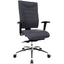 Bureaustoel SSI Proline P3+ - synchroonmechanisme - lendenwervelsteun - 3D-zitgewricht - zonder armleuningen - antraciet - Schäfer Shop Select