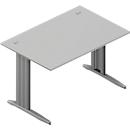 Bureautafel ARLON-OFFICE, B 1200 x D 800 x H 730 mm, lichtgrijs