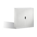 C+P Omnispace roller shutter cabinet, H1230B1200T420 mm, light gray