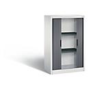 C+P Rollladenschrank Omnispace, H1230B800T420 mm, Lichtgrau/Schwarzgrau