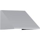 C+P Schrägdachaufsatz, für Spindbreite 300 mm, weißaluminium