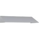 C+P schuin dak, voor kastbreedte 1200 mm, aluminium wit