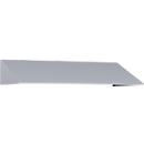 C+P schuin dak, voor kastbreedte 1200 mm, aluminium wit