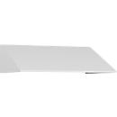 C+P schuin dak, voor kastbreedte 800 mm, verkeerswit