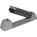 Cable clips from serpa®, dark grey, pack of 5