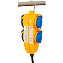 Câble de chantier IP 54 brennenstuhl® avec bloc d'alimentation, 5 m
