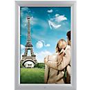 Cadre à charnière, argent, Film protecteur aluminium/PET, étanche, format A1