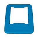 Cadre de couvercle Probbax, pour collecteur de tri série MixMatch de 60 et 80 l, L 325 x l 455 x H 20 mm, polypropylène, bleu