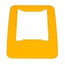 Cadre de couvercle Probbax, pour collecteur de tri série MixMatch de 60 et 80 l, L 325 x l 455 x H 20 mm, polypropylène, jaune