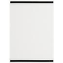 Cadre magnétique Durable rPET, format A3 vertical, avec 2 bandes magnétiques au dos, film RPET, transparent, 5 pièces