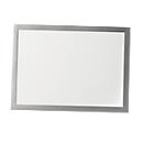 Cadre transparent Duraframer Grip Durable, format A4, pour surfaces textiles, argent