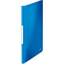 Cahier à pochettes plastiques Active Wow LEITZ, pour format A4, 20 pochettes, bleu