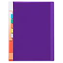 Cahier à pochettes plastiques Easy, A4, KolmaFlex, 20 pochettes, violet