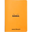 Cahier de notes Rhodia, 48 feuilles, DIN A5, 80g/m², certifié PEFC®, couverture souple, pointillés, orange