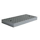 Caillebotis R30 - en acier - l. 890 x P 400 x H 85 mm  - galvanisé