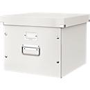 Caisse d'archives et de transport pour dossiers suspendus série Click + Store LEITZ®, blanc