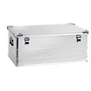 Caisse de transport Alutec INDUSTRY 140, aluminium, 140 l, L 900 x l 495 x H 379 mm, avec coins de gerbage, couvercle stable