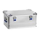 Caisse de transport Alutec INDUSTRY 48, aluminium, 48 l, L 580 x l 385 x H 277 mm, avec coins de gerbage, couvercle stable