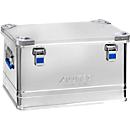 Caisse de transport Alutec INDUSTRY 60, aluminium, 60 l, L 350 x l 245 x H 315 mm, avec coins de gerbage, couvercle stable