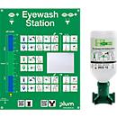 Caixa Lavagem dos Olhos com Suporte Parede