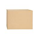 Caixas de cartão canelado dobráveis, canelado simples, 325 x 220 x 250 mm