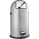 Caixote do lixo com pedal em aço