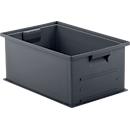 Caja apilable 14/6-2, 21 l, gris hierro, 10 unidades