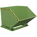 Caja basculante KK 1000, verde (RAL 6011)