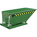 Caja basculante KN 250, verde (RAL 6011)