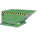 Caja basculante KN 400, verde (RAL 6011)