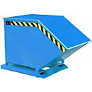 Caja basculante para virutas SKK 400, azul