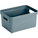 Caja de almacenaje Sunware Sigma Home, 13 l, azul-gris