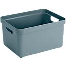 Caja de almacenaje Sunware Sigma Home, 32 l, azul-gris