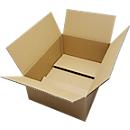 Caja de cartón con fondo automático, para formato DIN A3,