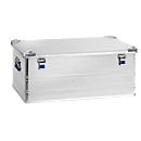 Caja de transporte Alutec INDUSTRY 140, aluminio, 140 l, L 900 x An 495 x Al 379 mm, con esquinas apilables, tapa robusta