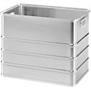 Caja de transporte, apilable, sin perforar, 120 l