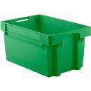 Caja europea EFB 643, L 600 x W 400 x H 300 mm, 54L, verde