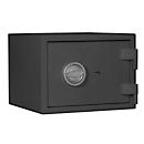 Caja fuerte MT 1, nivel de seguridad S 1 según EN 14450, 34 archivos de l/2, cerradura de doble paletón con 2 llaves, 1 estante, A 405 x P 385 x H 300 mm, gris grafito