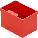 Caja insertable EK 501, PS, 40 unidades, rojo