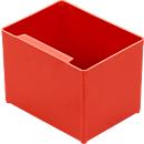 Caja insertable EK 752, rojo, PP, 20 unidades