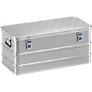 Caja mediana, metal ligero, sin esquinas apilables, 81 l