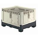 Caja-palet con patas, plegable, 720 l